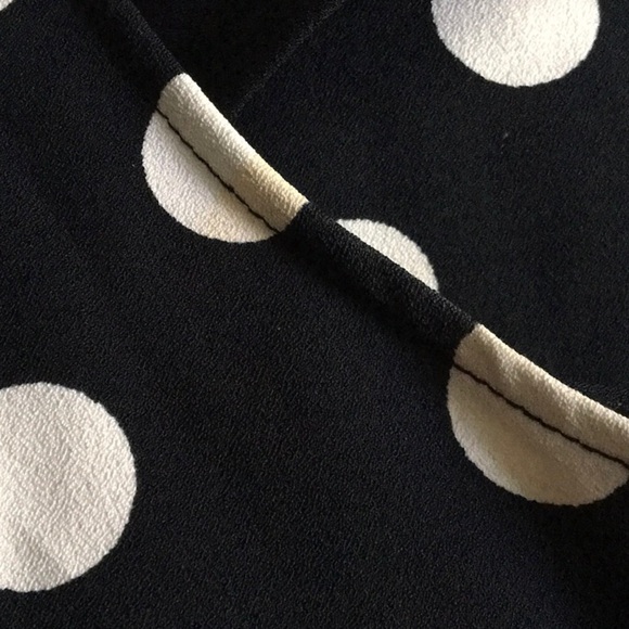 H&M Divided Polka Dot Sleeveless Dress Ruffle 8 - Picture 5 of 7